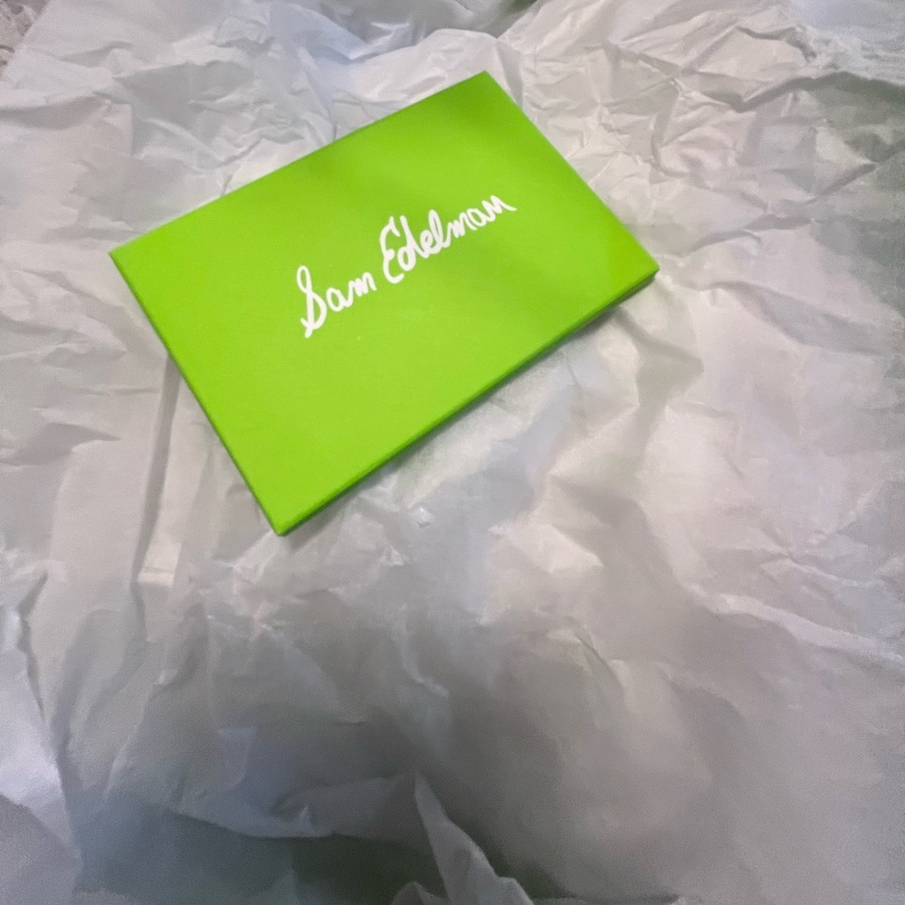 NWT Sam Edelman Women's Yuki Platform Wedge Sandal Golden Caramel - Picture 12 of 15